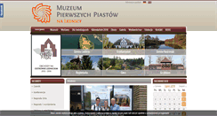 Desktop Screenshot of lednicamuzeum.pl